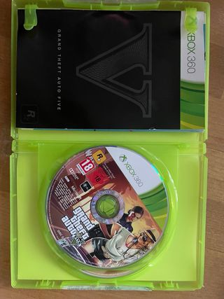 Juego gta V 5 xbox 360