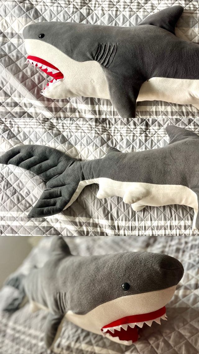 Tiburón de Peluche XXL Única Juguete Regalo