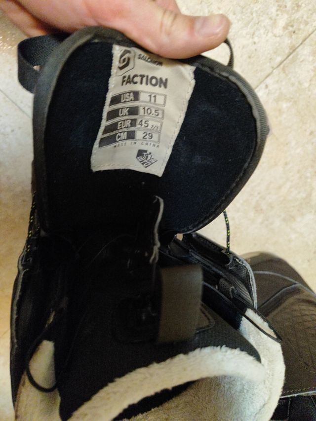 Botas snowboard Salomón Faction Brown Jp