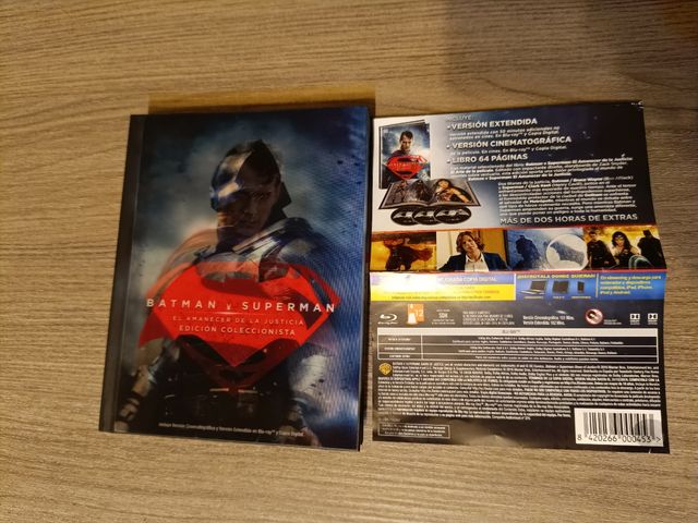 Batman VS Superman Digibook descatalogado Blu-ray