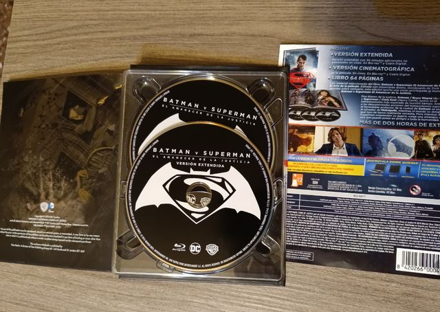 Batman VS Superman Digibook descatalogado Blu-ray