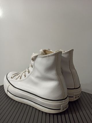 Converse All Star Blancas Plataforma