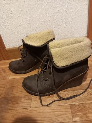 Botines cuña