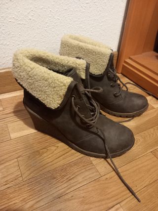 Botines cuña