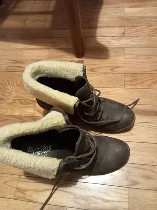 Botines cuña