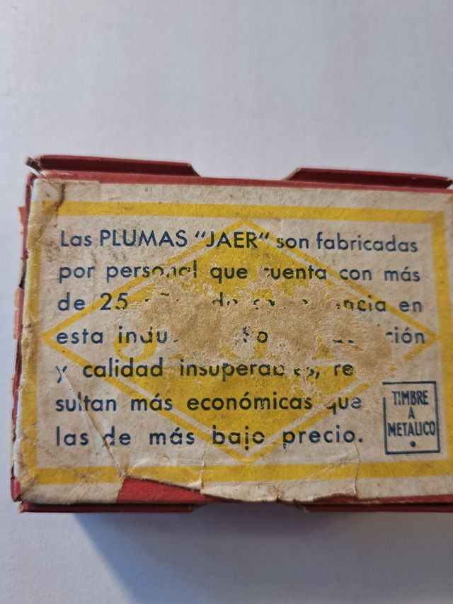 Plumillas Bolita JAER N.808