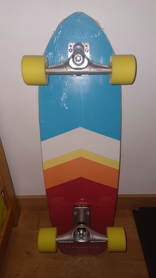 Monopatín skate-surfskate Flamingueo