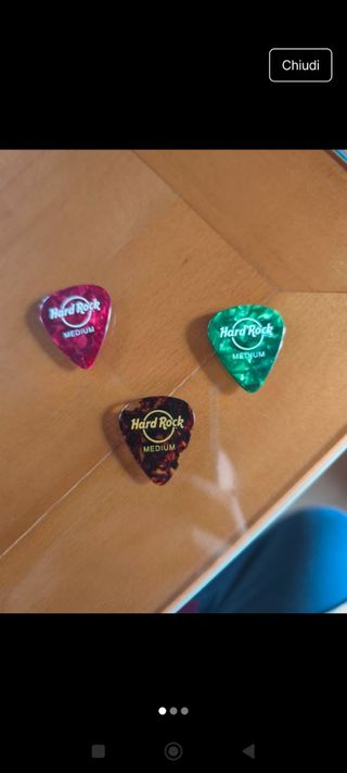 Plettri Hard Rock Café Medium anni 2000