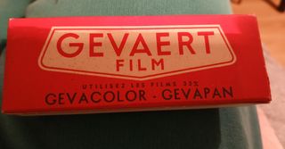 Película maquina fotos vintage