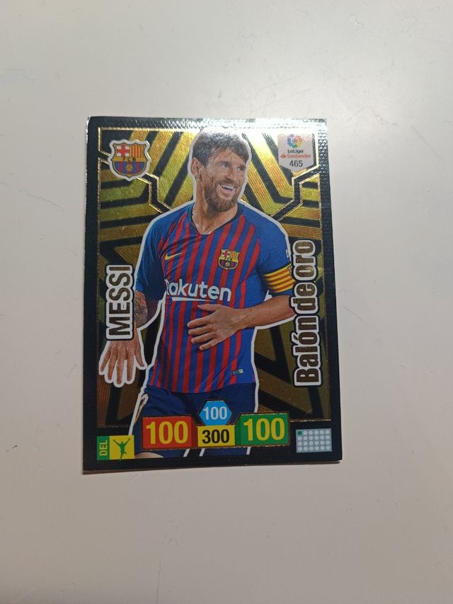 2 cartas Balones de oro adrenalyn 18-19