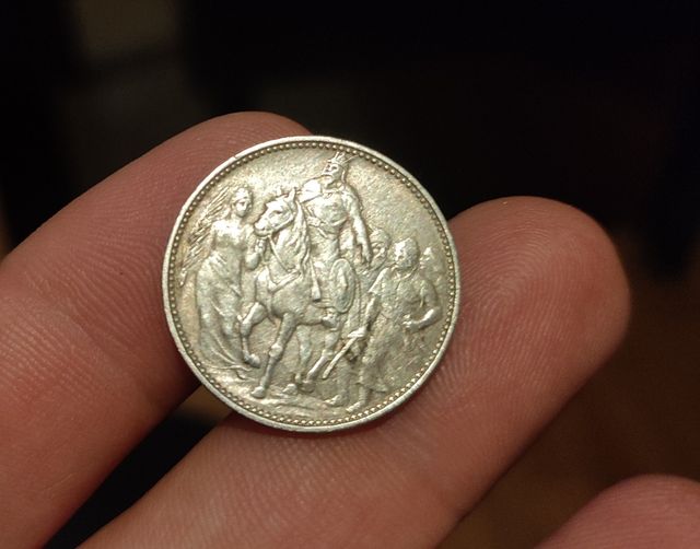 1 Corona 1896, Hungría.