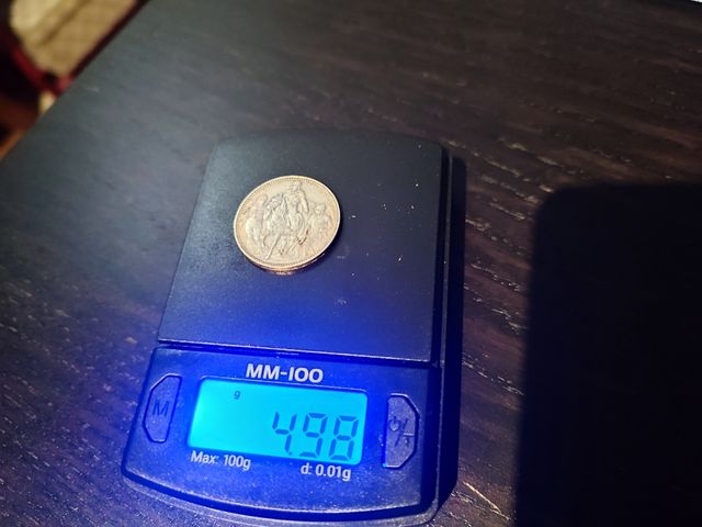 1 Corona 1896, Hungría.