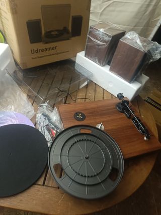 Udreamer Tocadiscos con Bluetooth, Sistema Hi-Fi
