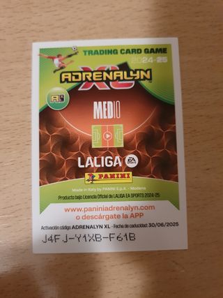 cromo Pathé Ciss Adrenalyn xl 2024-25 