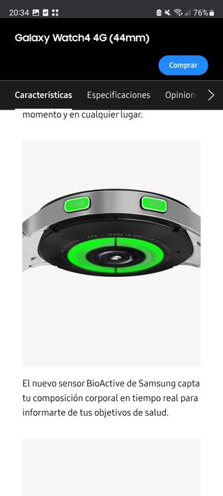 Reloj Samsung Galaxy Watch4