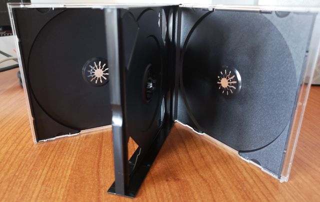 Box custodia big box 4 posti playstation 1 ps1