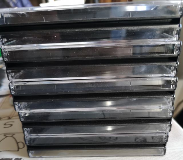 Box custodia big box 4 posti playstation 1 ps1