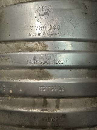 Tubo de escape 30d e46