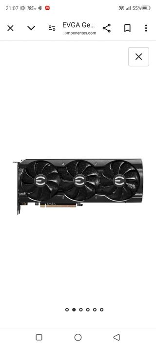 RTX 3080 tarjeta gráfica