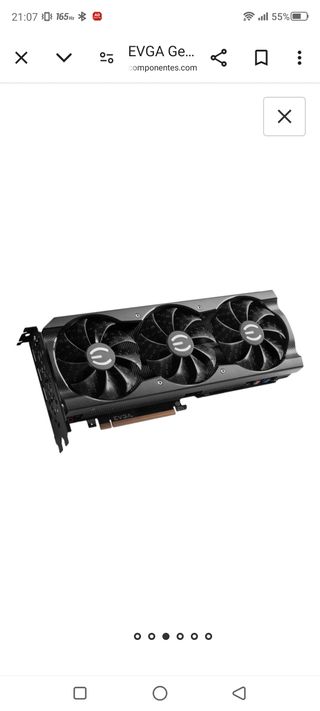 RTX 3080 tarjeta gráfica