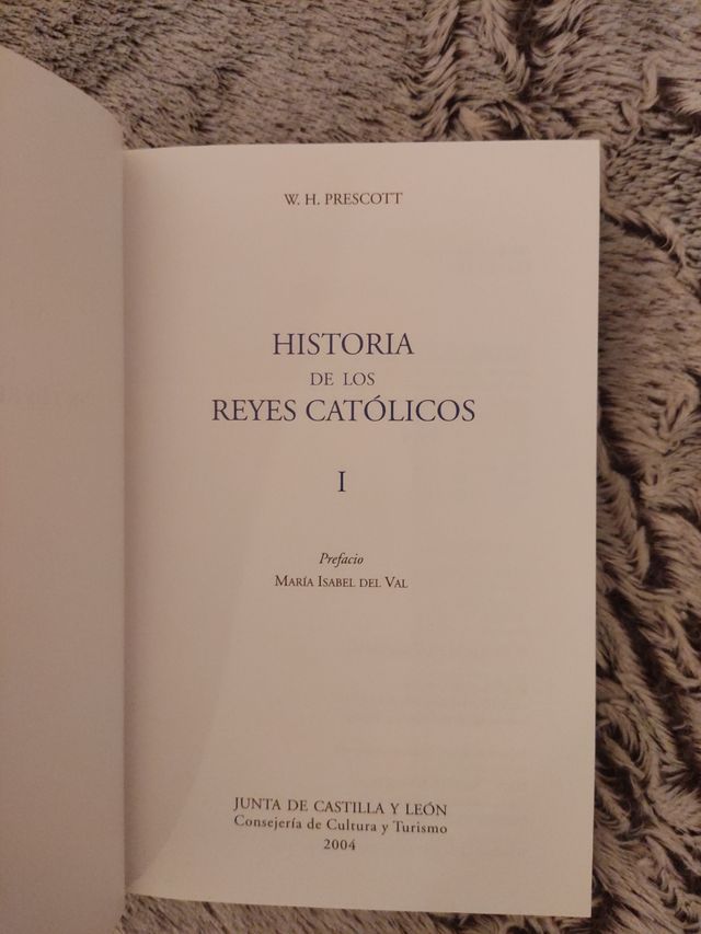 Libro historia de los Reyes Católicos