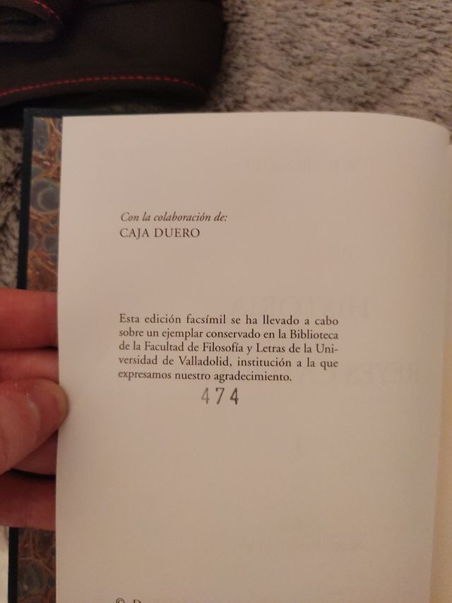 Libro historia de los Reyes Católicos