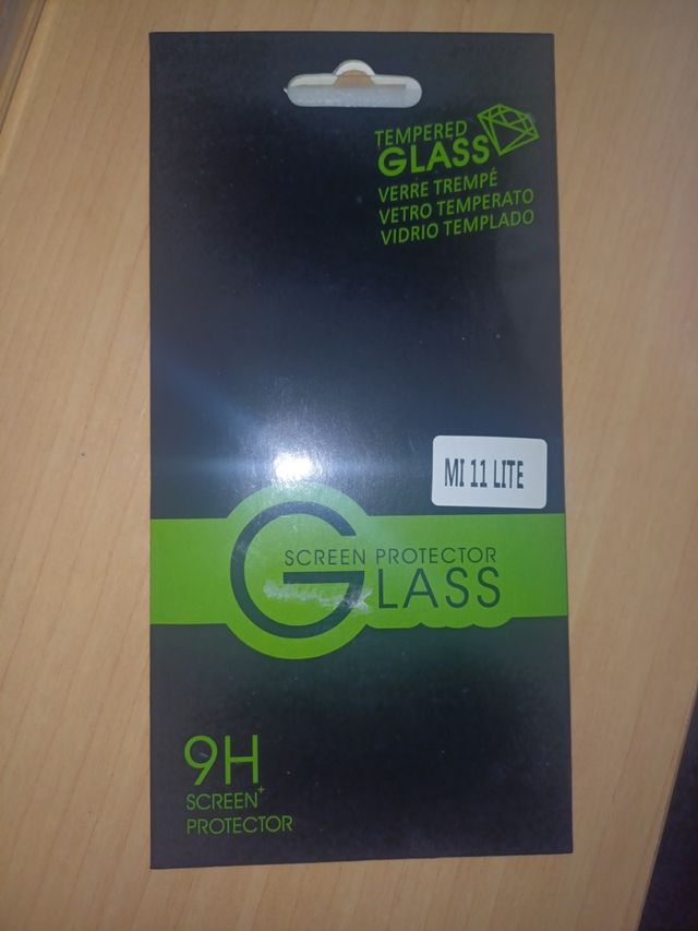 2 CRISTALES PROTECTOR TEMPLADO SAMSUNG MI 11 LITE