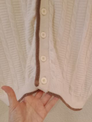 Cárdigan PUNTO VINTAGE t.XL