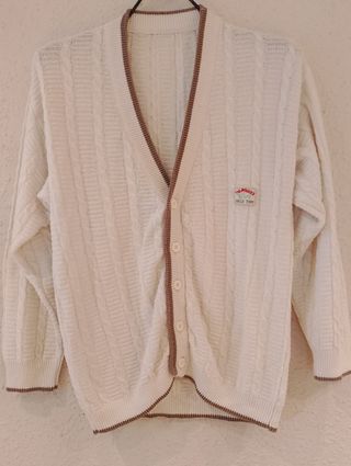 Cárdigan PUNTO VINTAGE t.XL