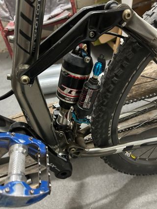 Bicicleta scott doble suspension