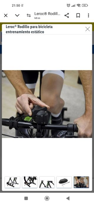 Rodillo bici 