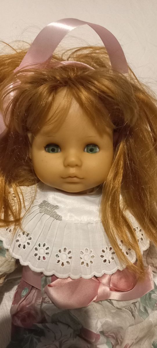 Bambola Zapf anni 90 alta 47cm