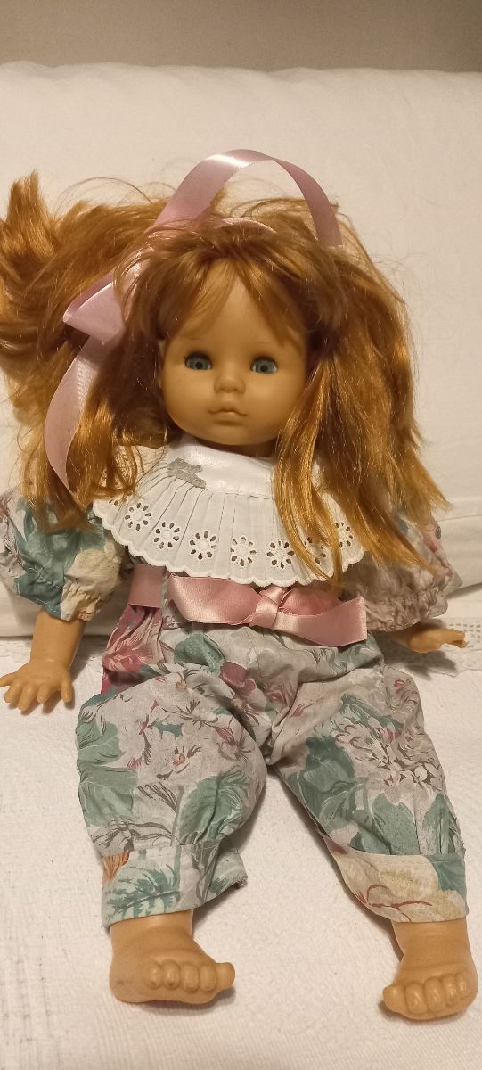 Bambola Zapf anni 90 alta 47cm