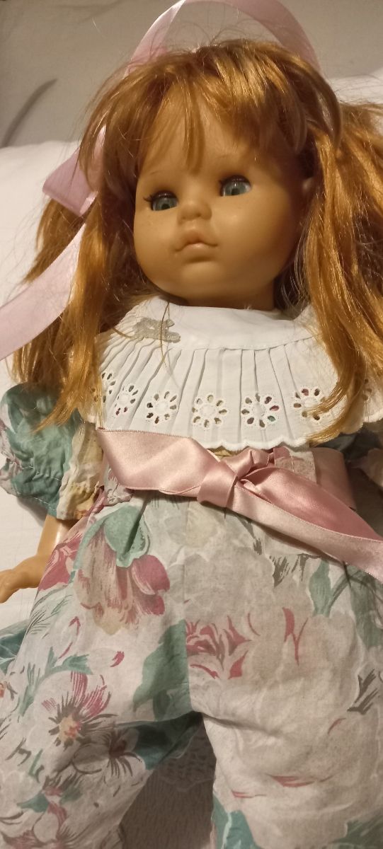 Bambola Zapf anni 90 alta 47cm