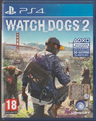 Gioco PS4 Playstation 4 Watch dogs 2 Ubisoft Itali