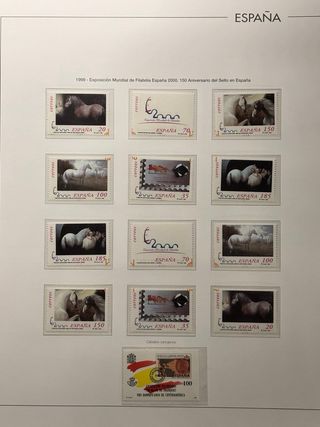 Coleccion sellos completa