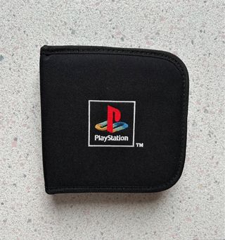CUSTODIA COVER PORTA DISCHI CD PS1 2 3 4 5 LOGO