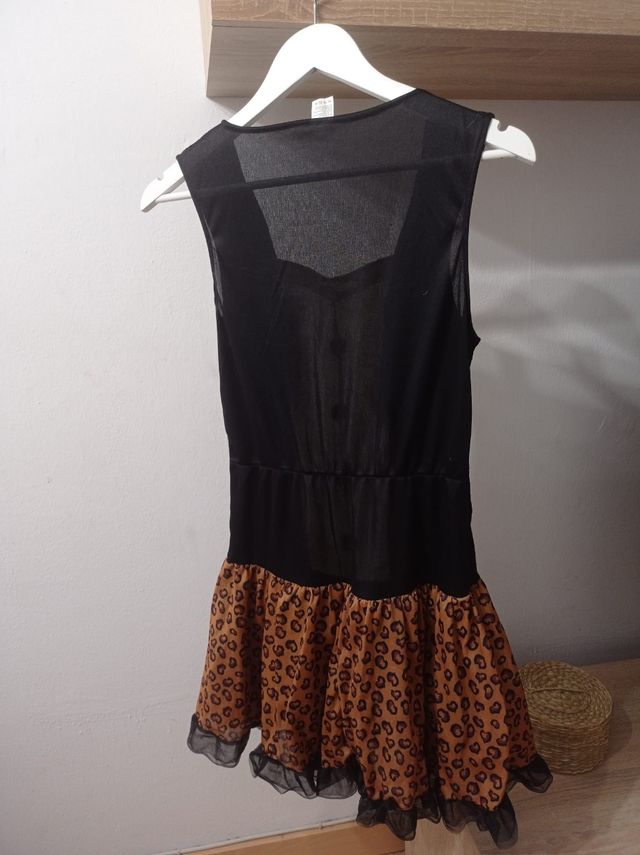 Disfraz leoparda, gata, mujer