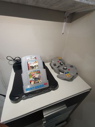 Nintendo 64.Mario kart 64 y mas