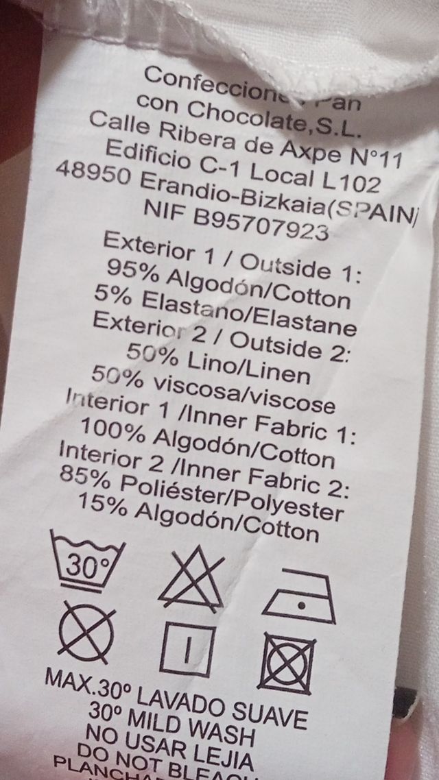 Vestido marca Pan con Chocolate, talla 8