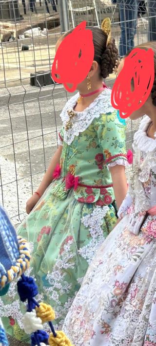 Trajes fallera niña