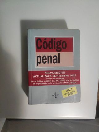 Código Penal: Ley Orgánica 10/1995, de 23 de noviembre