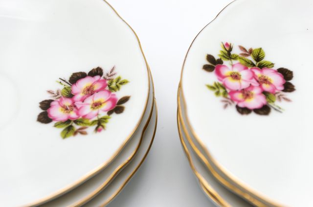 Set de cafe de porcelana francesa