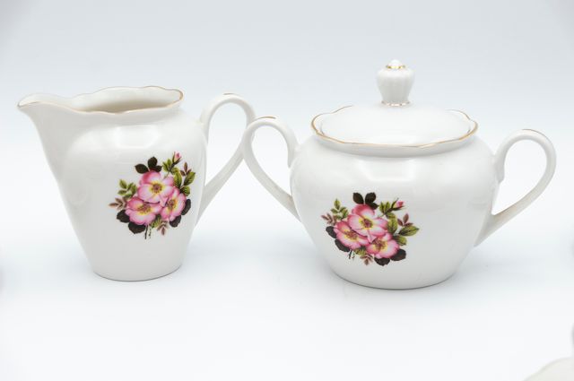 Set de cafe de porcelana francesa