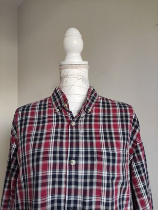 Camisa cuadros hombre Talla L