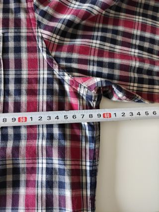 Camisa cuadros hombre Talla L