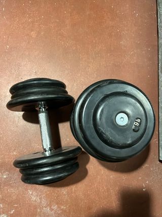 Mancuernas 16 kgs profesionales