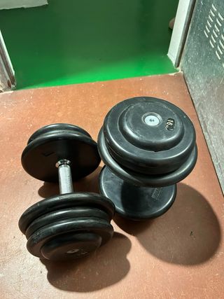 Mancuernas 16 kgs profesionales