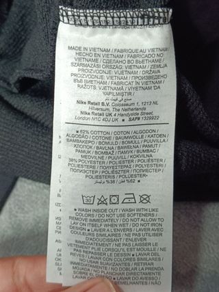 Sudadera Negra Nike Pro Dri-Fit