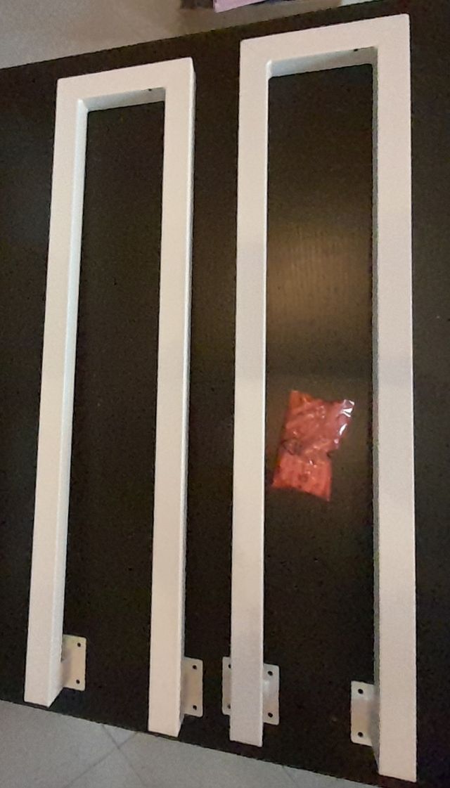 Ringhiera corrimano 2 pcs ad U in metallo